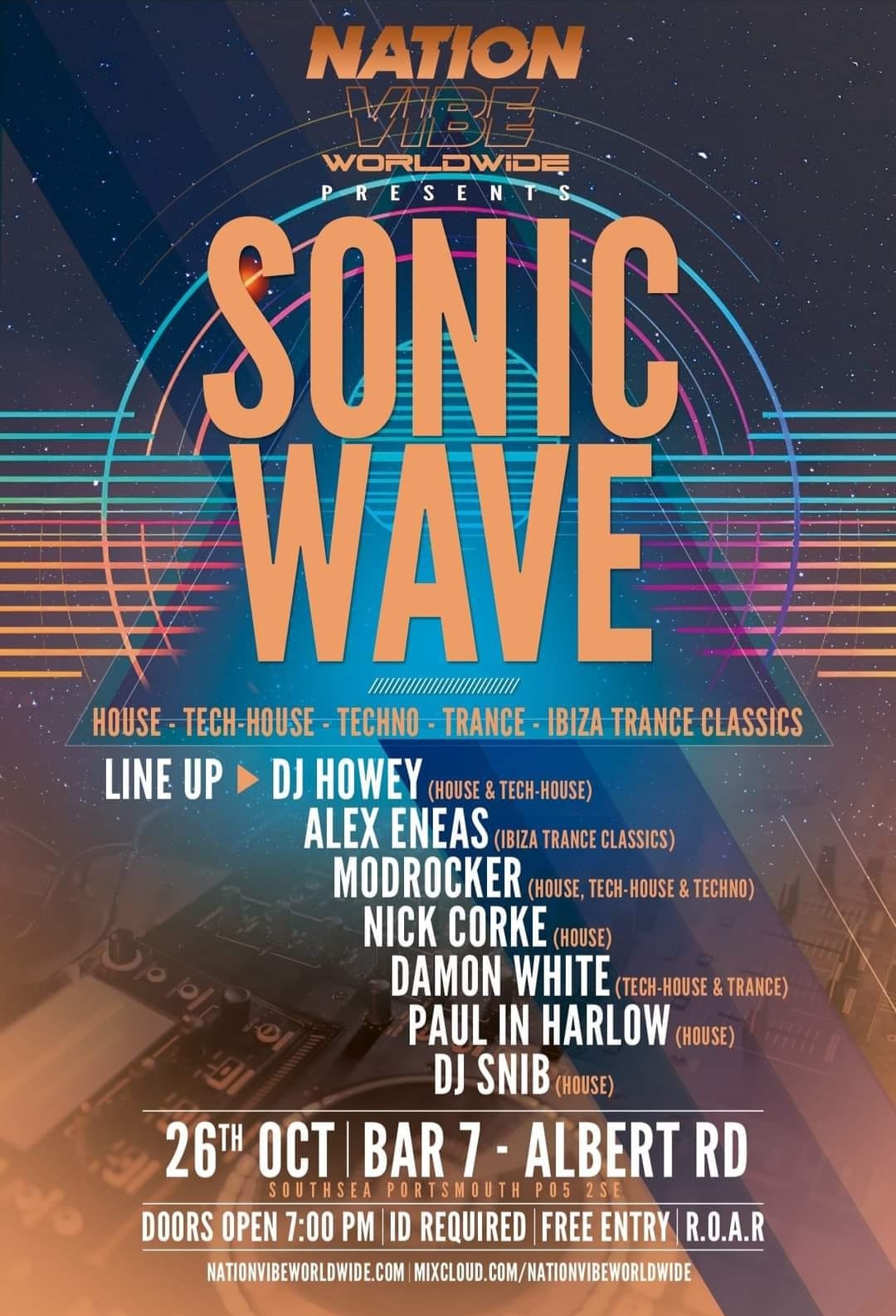 Sonic Wave poster
