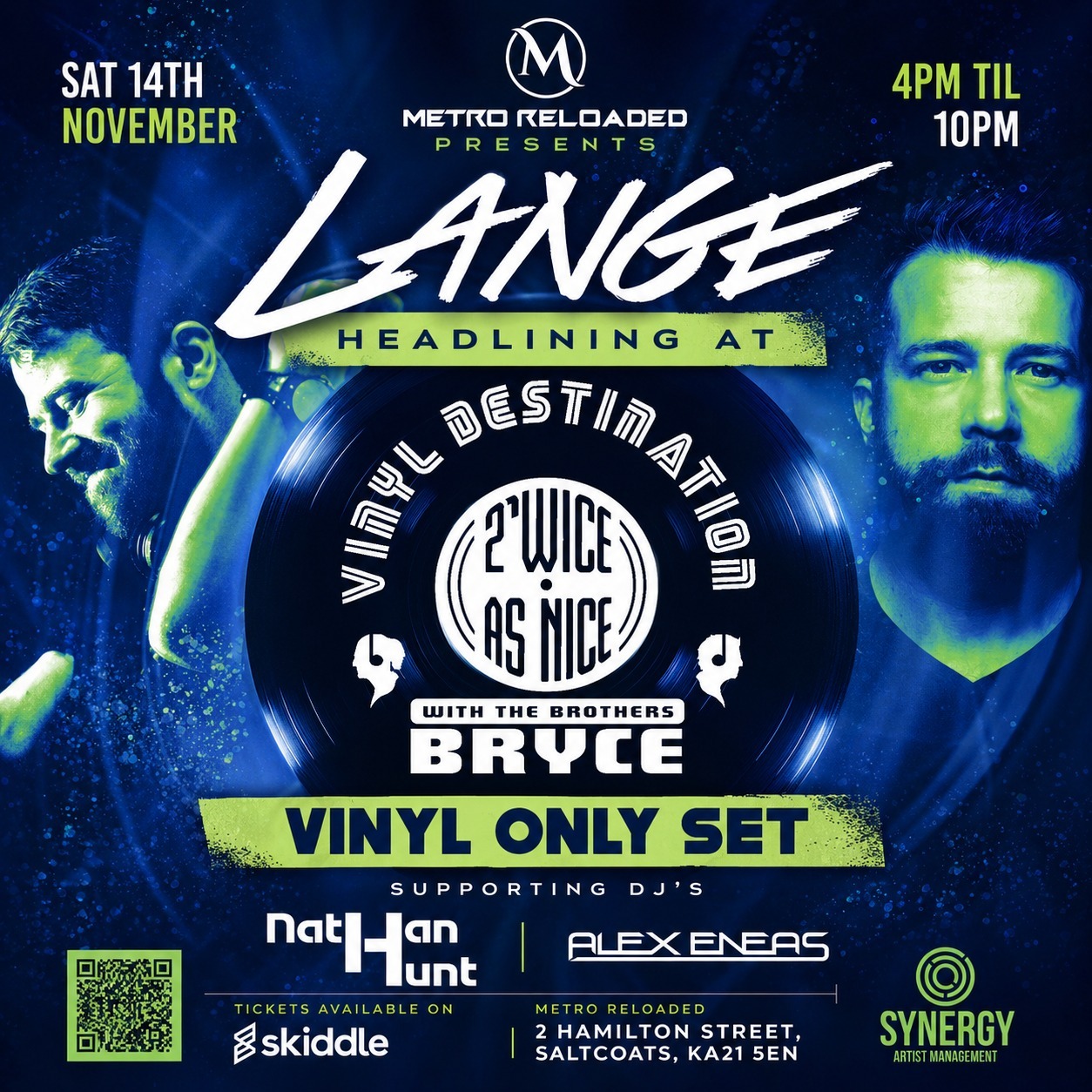 Vinyl Destination - LANGE poster